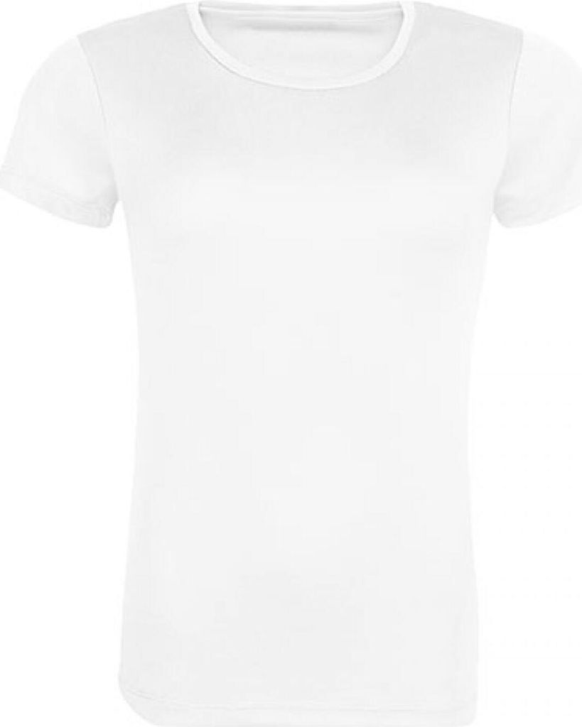Just Cool JC205 | WomenŽs Recycled Cool T-Shirt Hergestellt aus 6 Plastikflasc - Farbe: Arctic White - Größe: XS