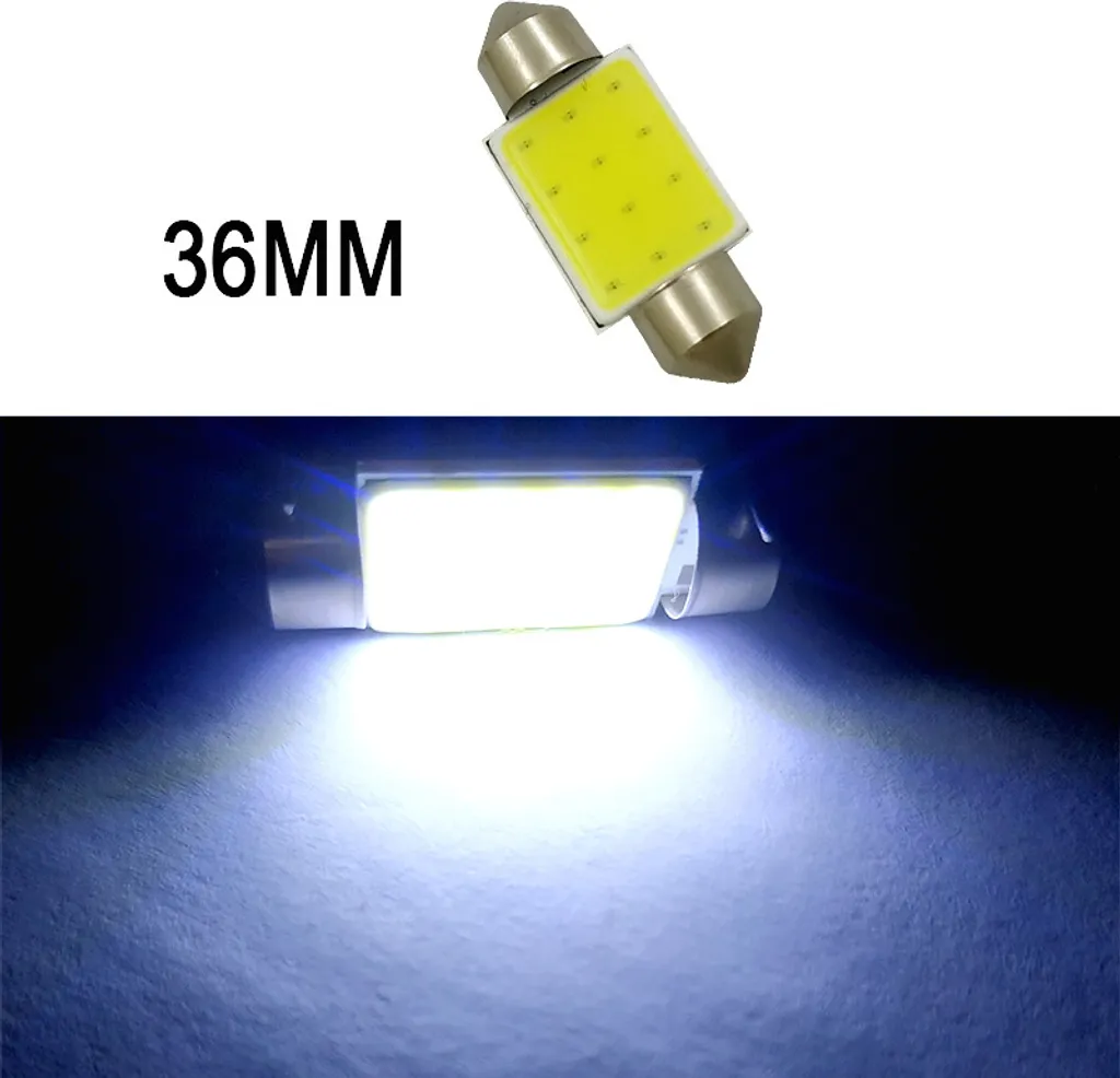 Illuminazione LED 36mm Auto Bianco Chic | Luci Lettura e Targa