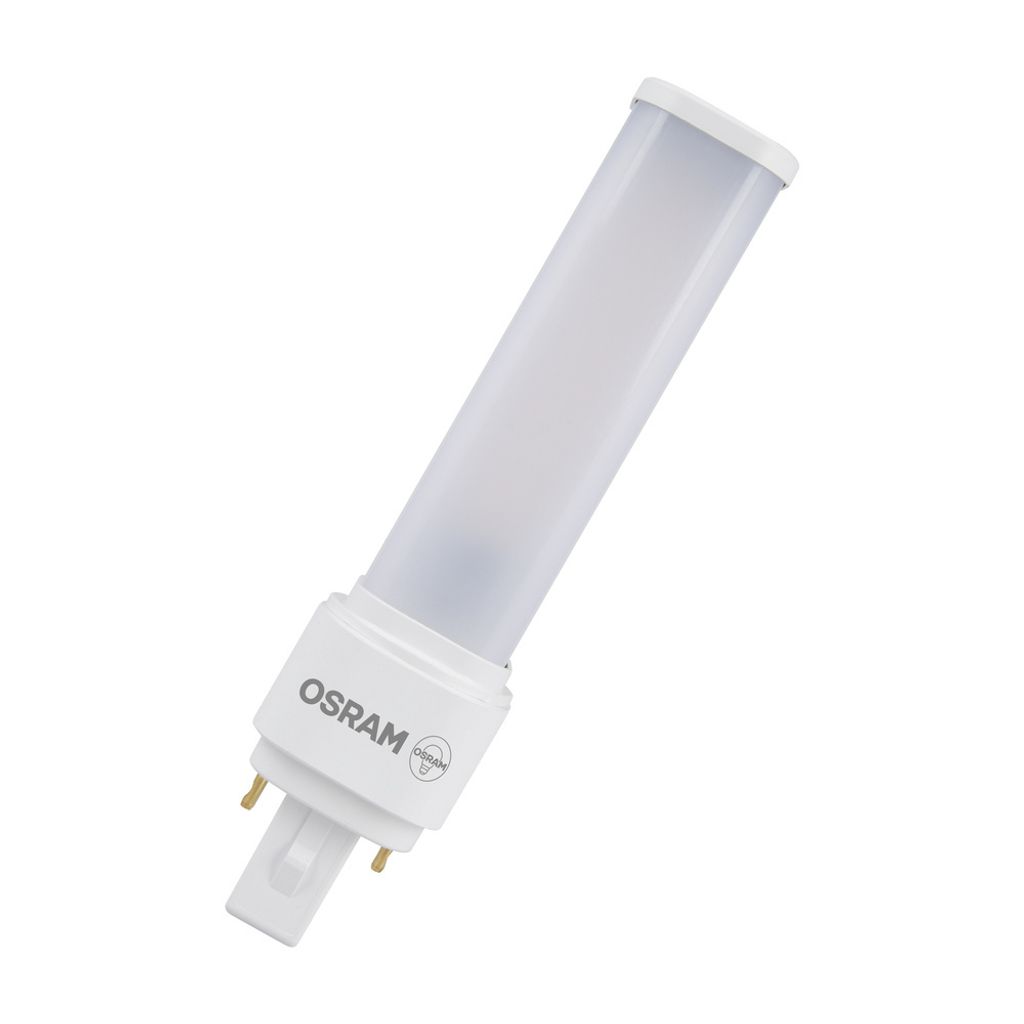 OSRAM DULUX LED D10 EM, G24D-1, 5W, 540lm, 3000K, warmweiße Produktbild 