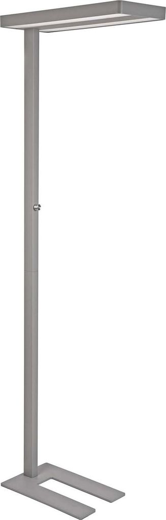 MAUL Standleuchte MAULjaval LED 4.000 K dimmbar Standfuß 196 cm silber