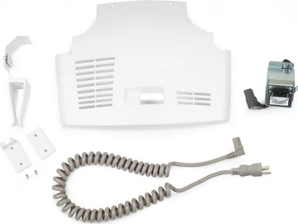 Câble secteur et support de rangement pour chariots mobiles Ergotron Noir