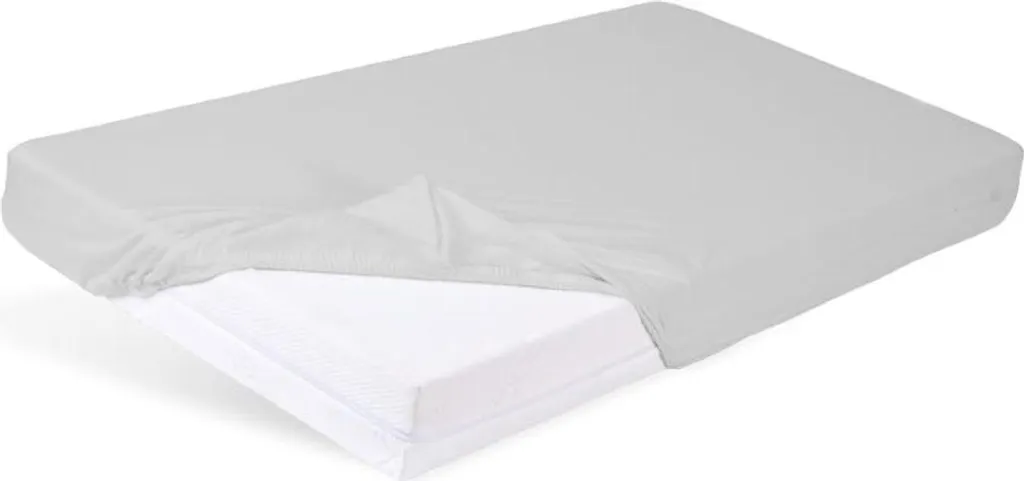 Lenzuolo Lettino 60x120x10 Grigio Chiaro: Il Nido di Cotone Morbido