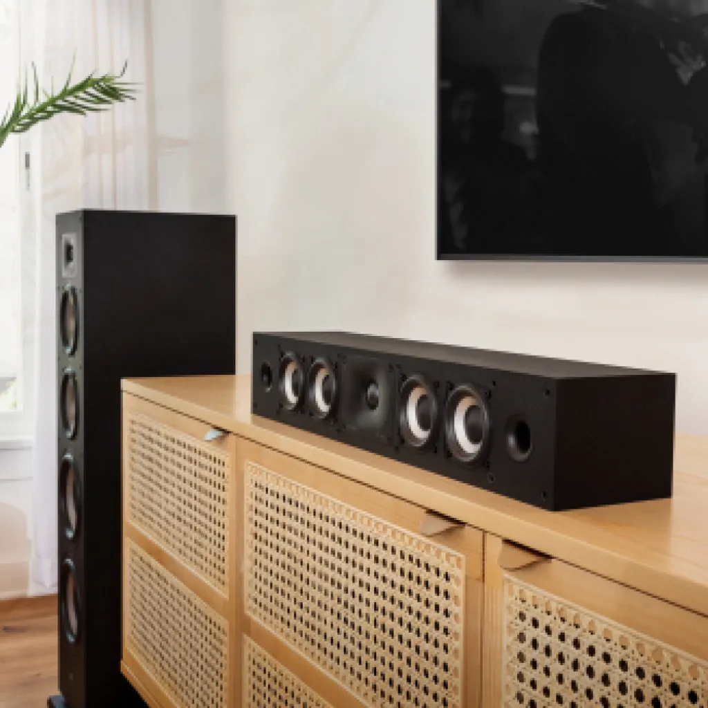 Polk Monitor XT35 Enceinte Centrale Home Cinéma 200W MXT35CBK Noir