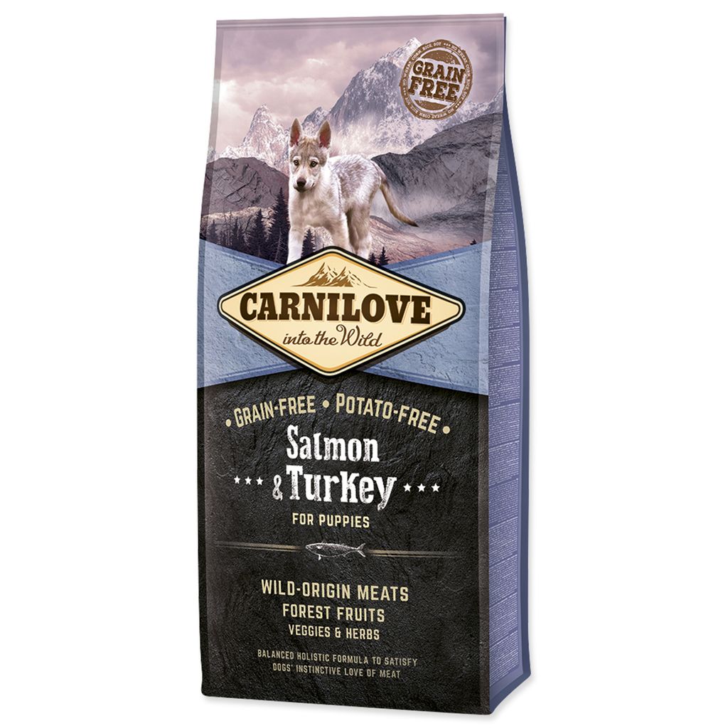 Carnilove Dog Puppy Lachs & Pute 12kg Produktbild 