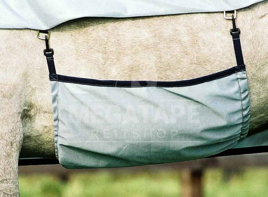 Bucas Bauchlatz Fliegendecke Buzz-Off Belly Pad Blue 130