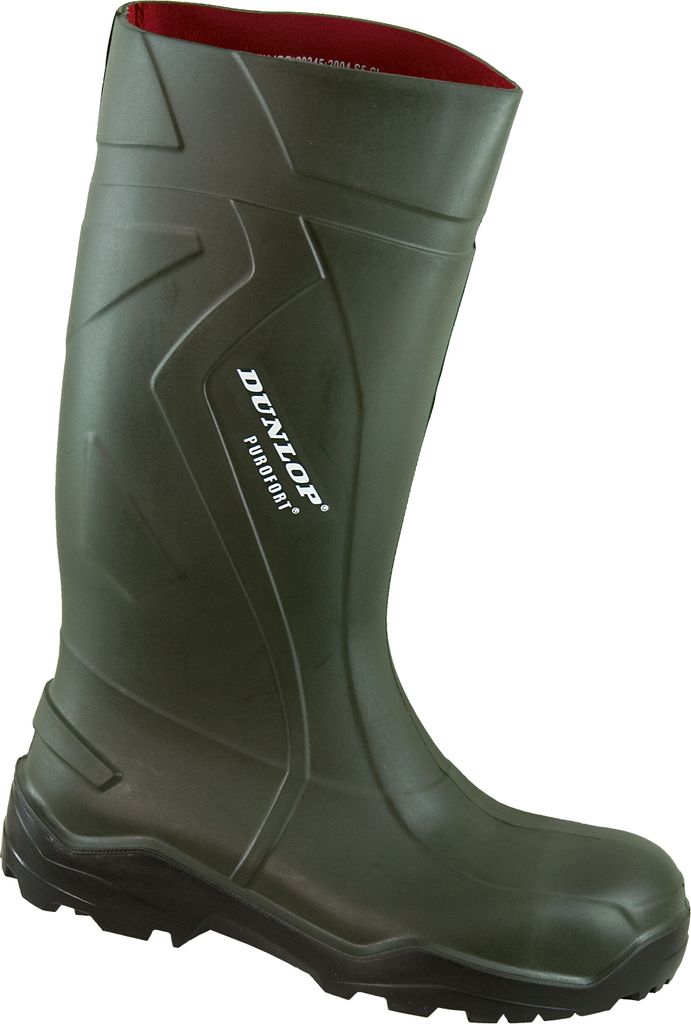 Dunlop Stiefel Purofort+ grün S5 Gr. 49/50 Produktbild 