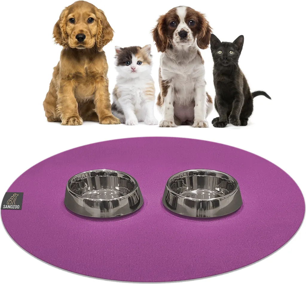 Tappeto Pappa SANOZOO 80cm Plum: Proteggi i Tuoi Cuccioli e la Casa