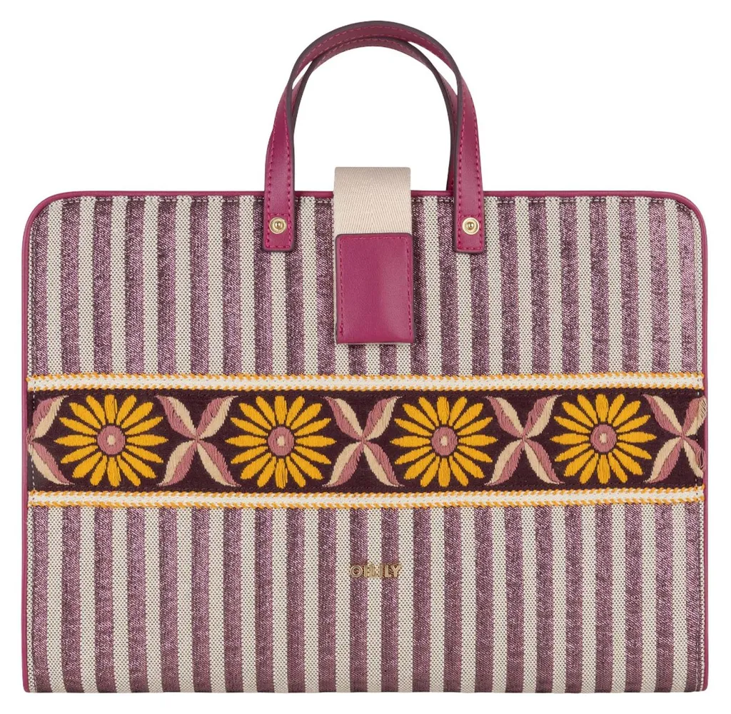 Oilily Libbya Laptop Sleeve Mauve Orchid - Housse d'ordinateur 14 pouces