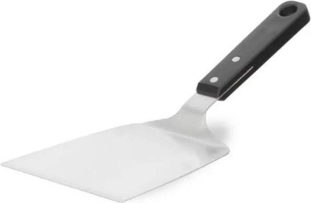 Spatule de cuisine coudée pour plancha Le Marquier inox de 22 cm