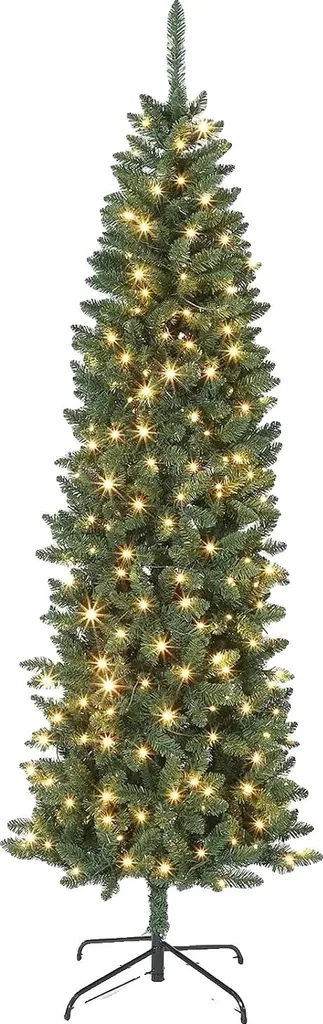 Albero di Natale 230cm LED Bicolore - Dimmerabile con Base Metallo