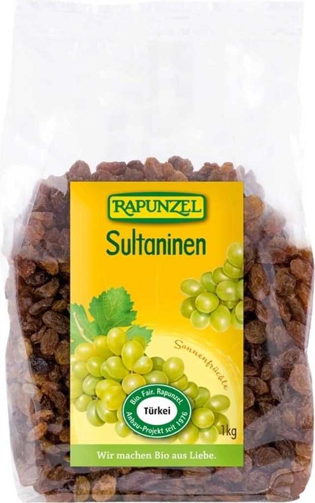 Raisins sultanines Rapunzel projet 1kg Image du produit 