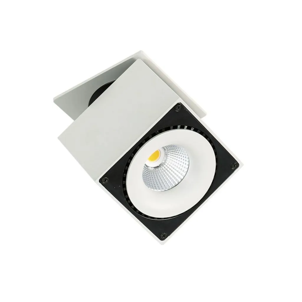 Spot LED encastrable 28W Sevilla Italux blanc chaud 3000K bicolore