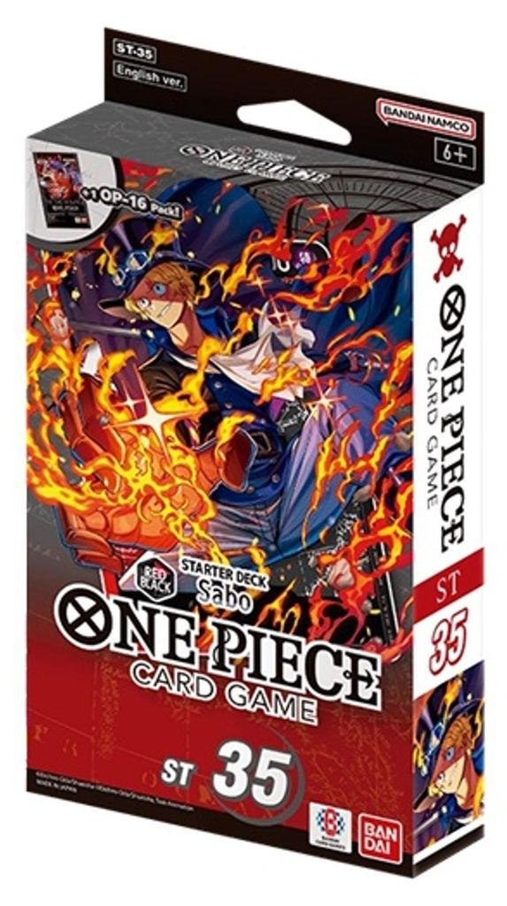 One Piece Card Game Sabo Starter Deck ST-35, Engelstalige Productafbeelding 