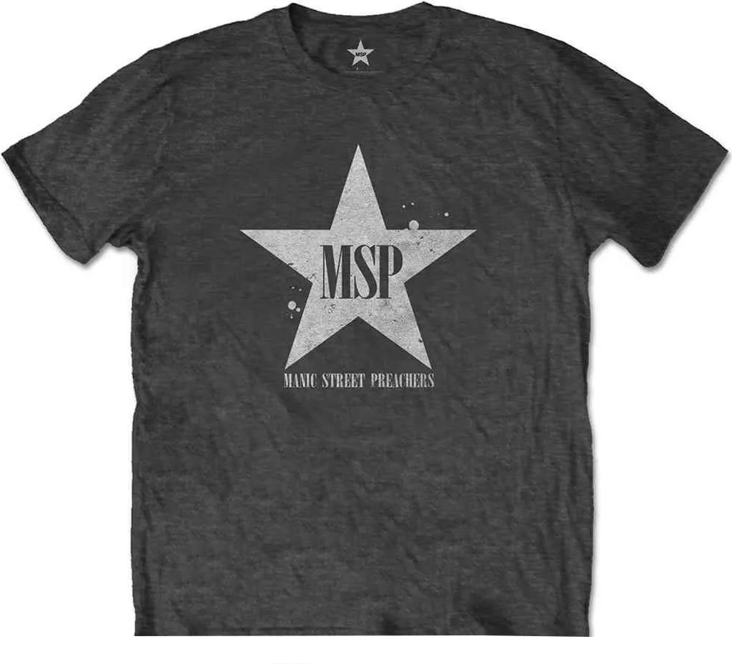 Manic Street Preachers - "Classic" T-Shirt für Herren/Damen Uni RO7446 (S) (Anthrazit)