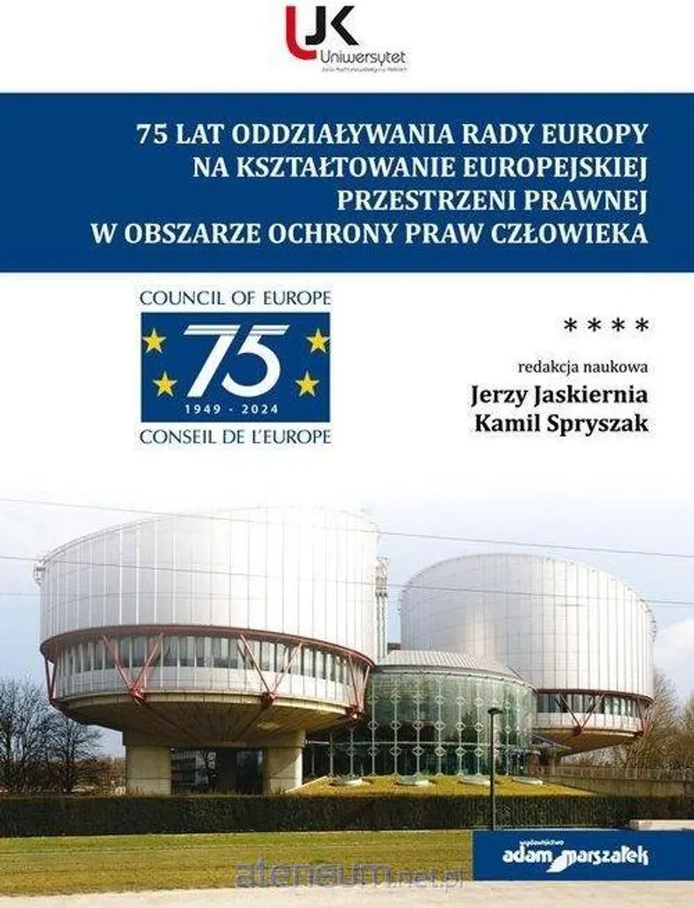 Livre 75 ans d'influence du Conseil de l'Europe : Droit de l'Homme