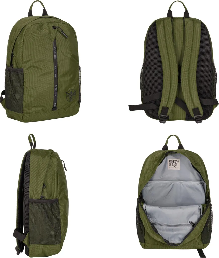 Sac à dos pour ordinateur portable CHIEMSEE Light N Base - Olive - 6