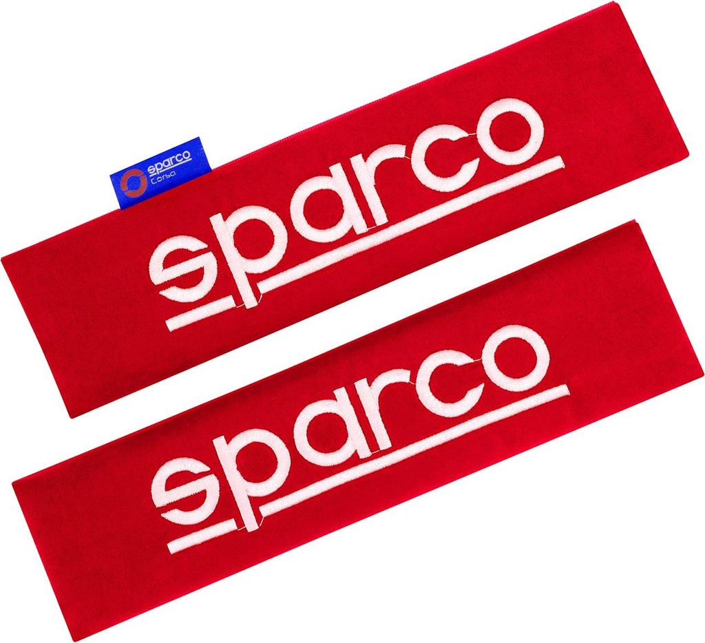 SPARCO Gurtpolster SPC1204RD 65mm 33.5cm 10cm Produktbild 