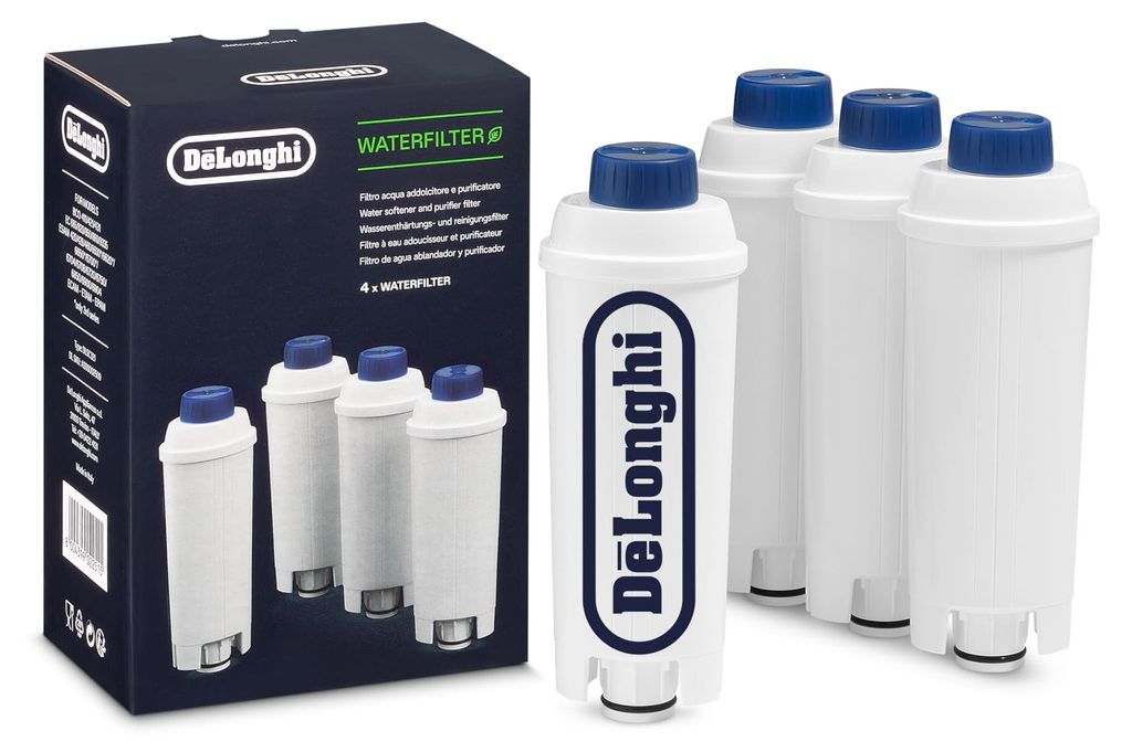 De'Longhi Original Wasserfilter 4er Pack DLSC321 - Zubehör Produktbild 