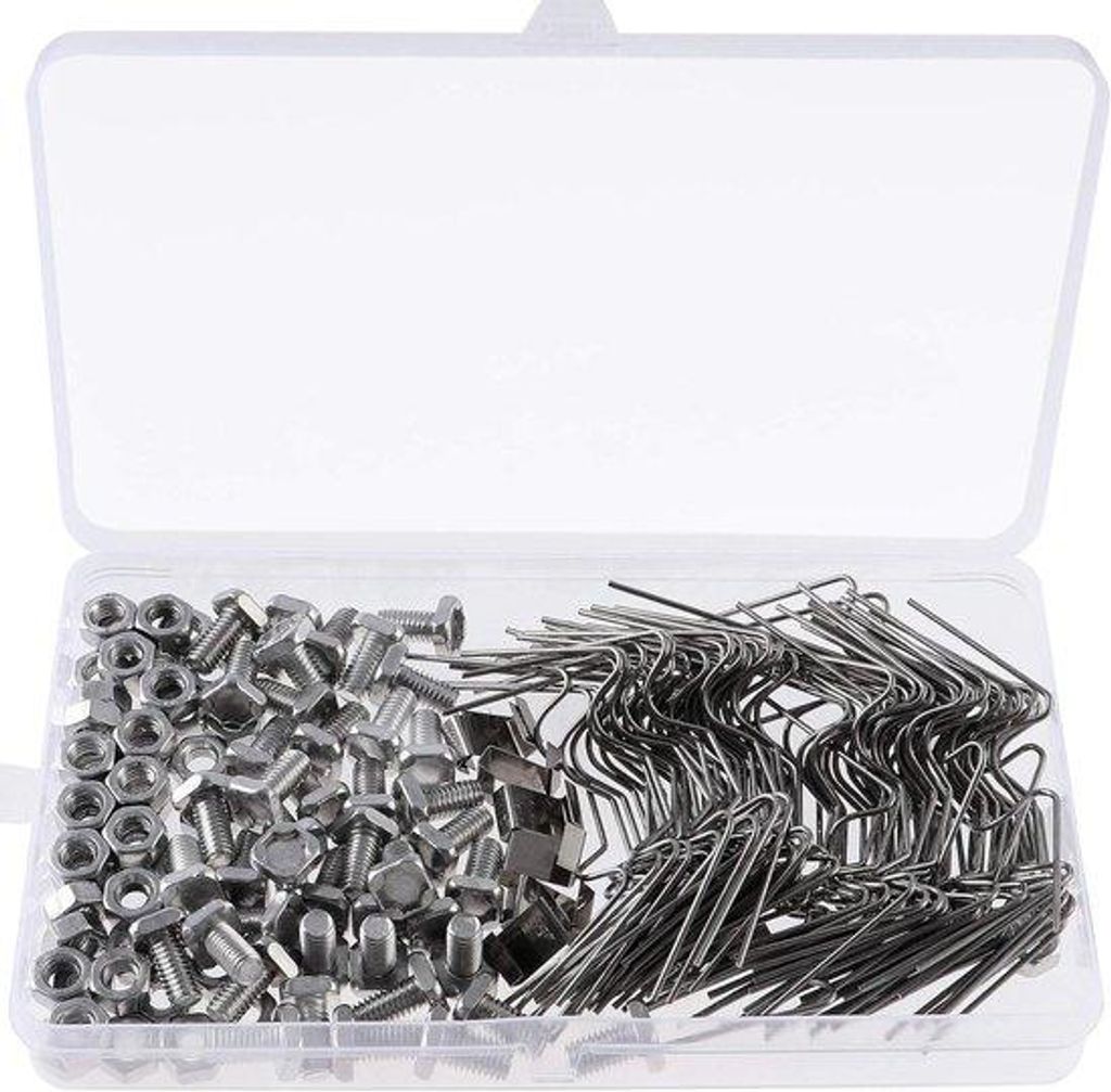 Gartenhaus-Reparatur-Kit Aluminium 50-teilig