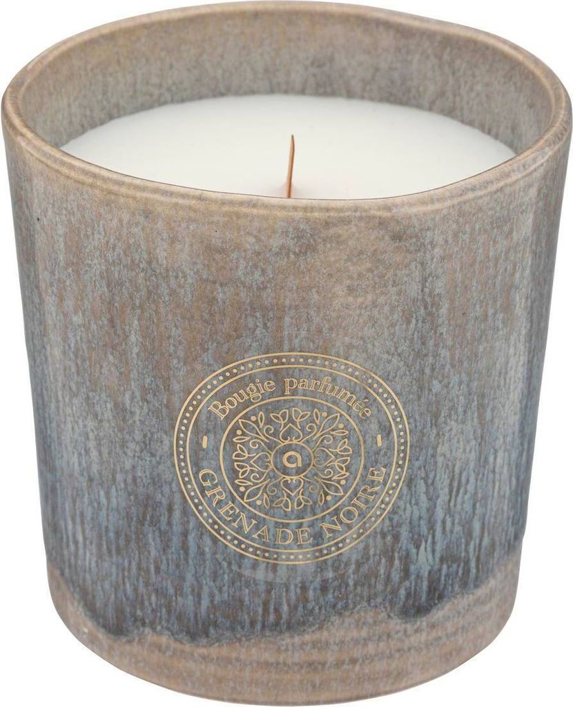 Duftkerze marco 620g keramiktopf granatapfel schwarz - Atmosphera créateur d'intérieur