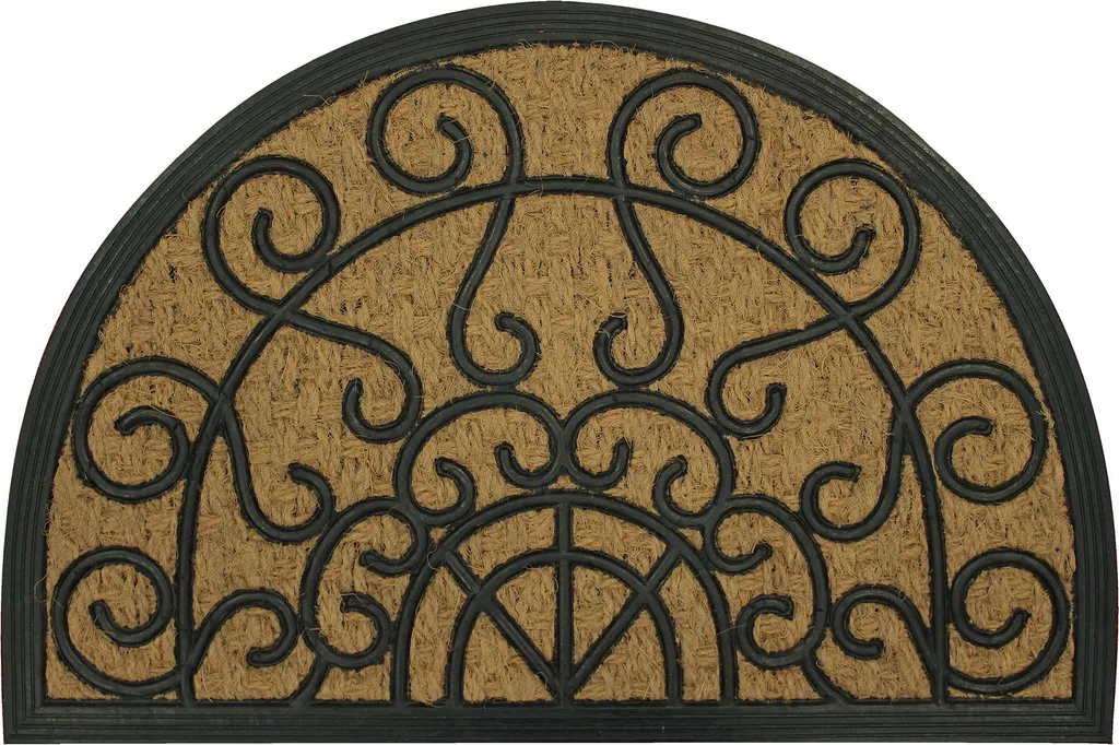 Tapis d'entrée 40x60 MARQUIS en Coco - Idéal pour Maison et Appartement