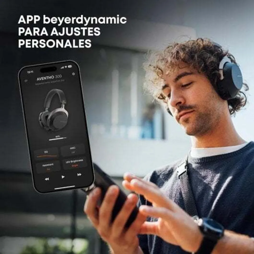 beyerdynamic AVENTHO 300 Casque d'écoute Bluetooth Over-Ear Noir - 11