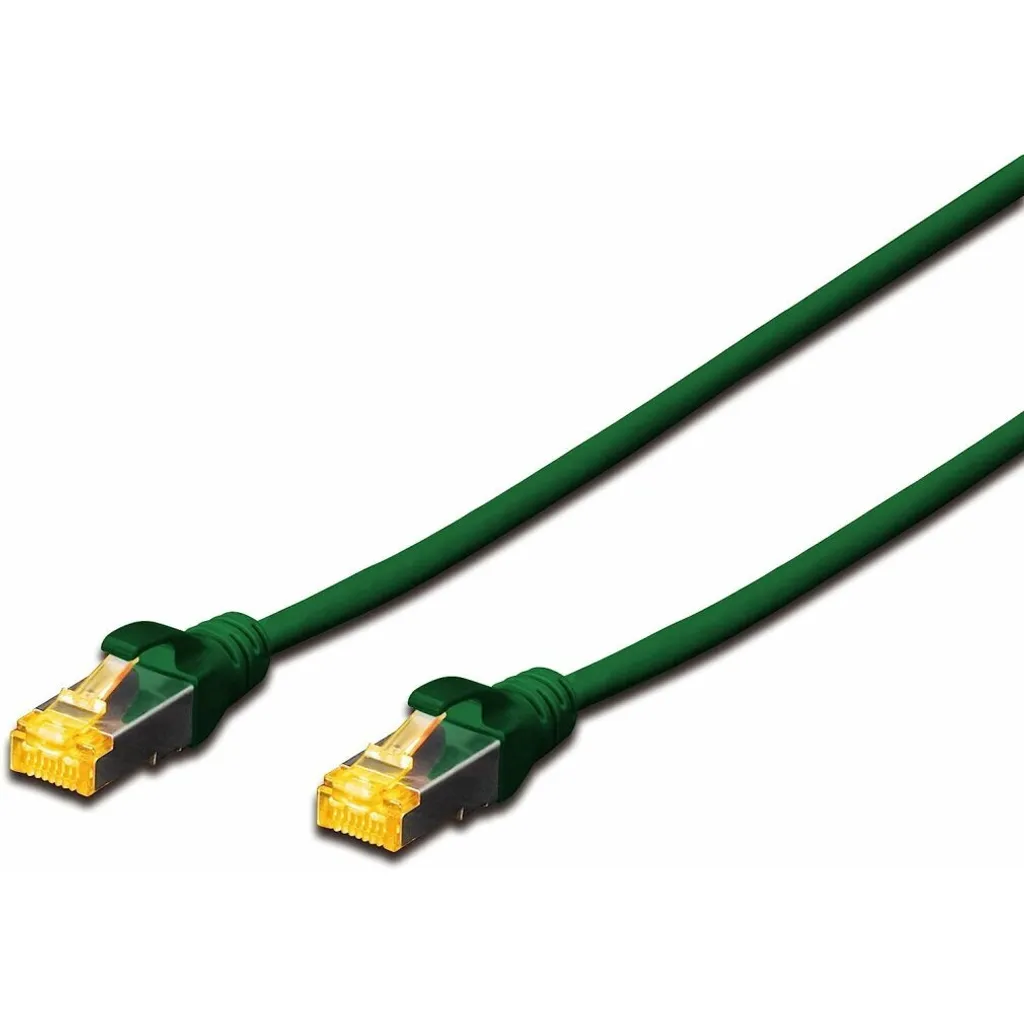 Confezione Da 10 Cavi Patch CAT6 UTP Ethernet RJ45 – 6 Pollici (15 Cm) – 8 Fili, Colore Grigio