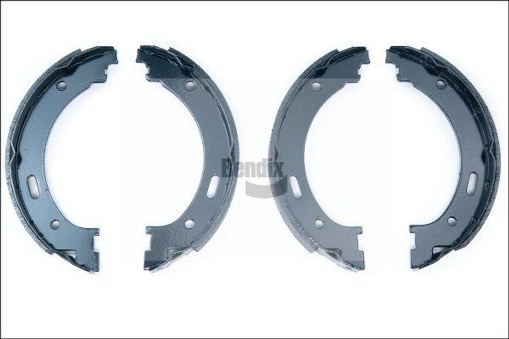 BENDIX Braking BXS1251 Bremsbackensatz, Feststellbremse OE 5086930AA kompatibel mit Commander, Cherokee