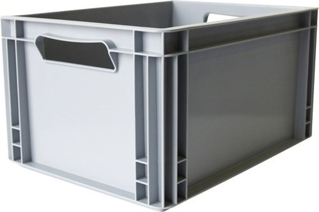 Stapelbox Eurobox 20 l 400x220x300 mm grau Produktbild 
