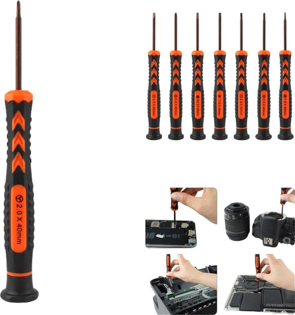 INF Präzisions-Schraubendreher-Set für die Elektronikreparatur - 6 Stück