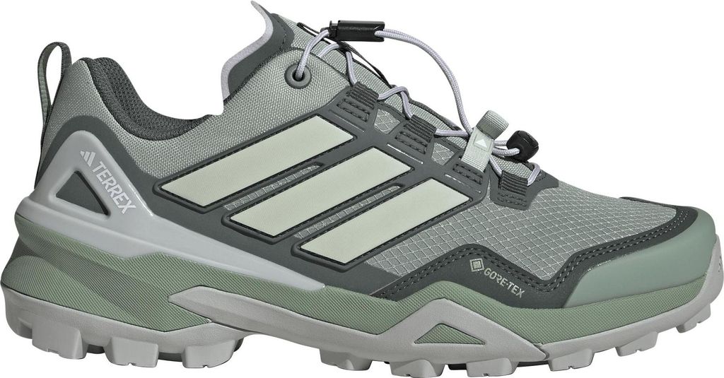 Adidas Damen Terrex Skychaser GTX Wanderhalbschuh Silver Green/Linen Green/Legend Ivy 40