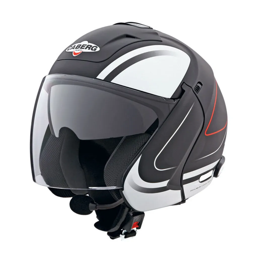 Caberg Downtown S Mi Dekor XS Casque avec Double Visière Anti-UV