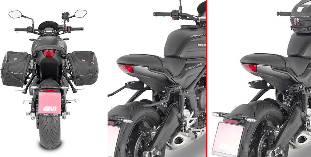 GIVI TR6419 Remove-X Seitenhalterungen Schnellspanner