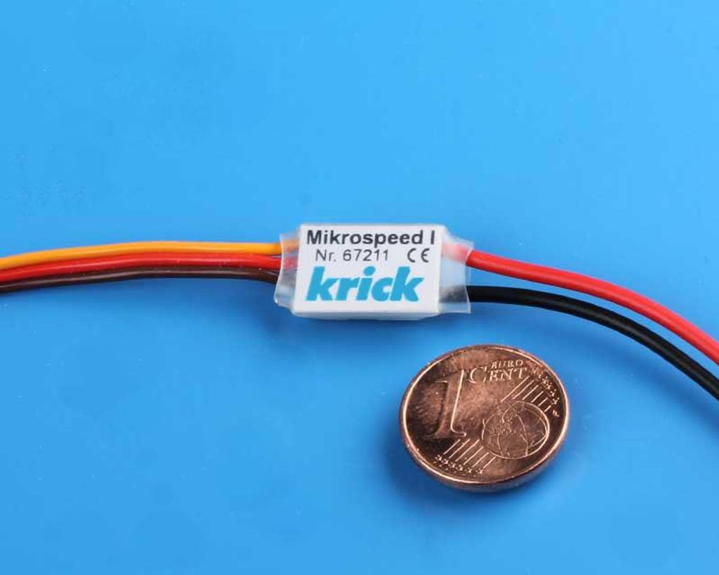 Krick Mikrospeed 1 Regler für Mini-Motoren 1A Produktbild 