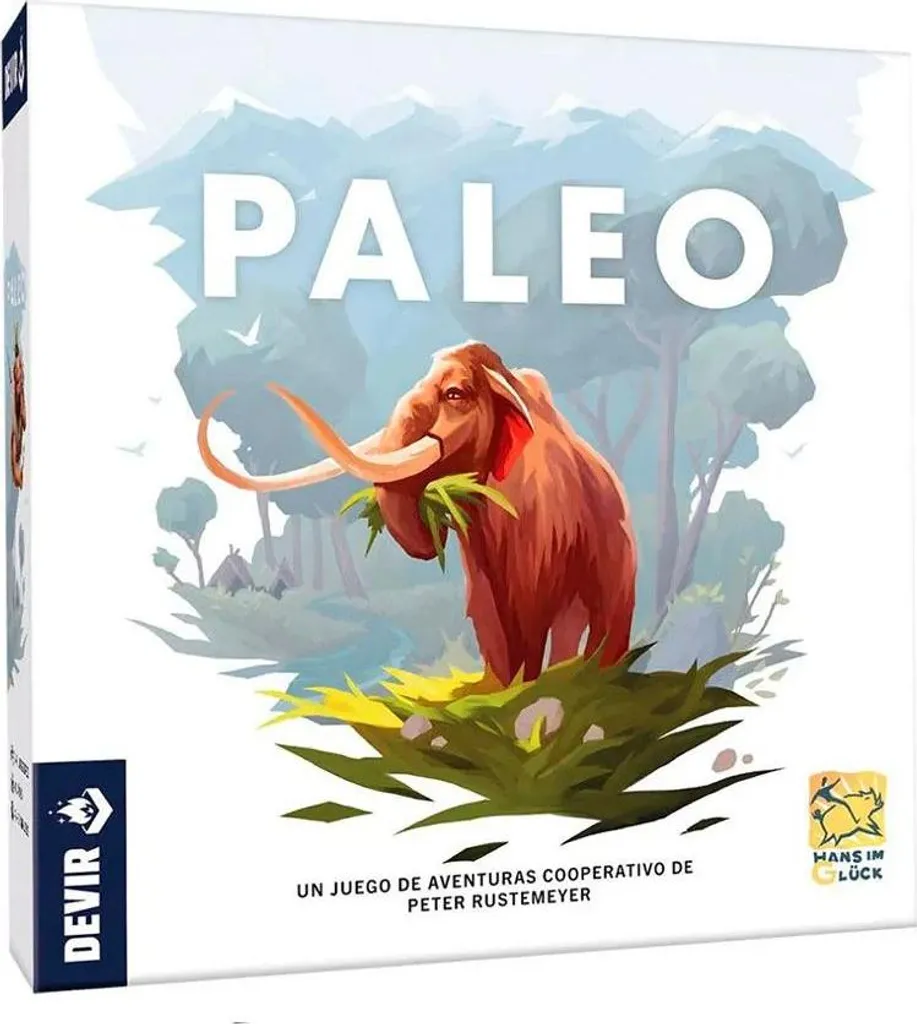 Jeu de plateau Devir Paleo transparent pour l'éveil des enfants