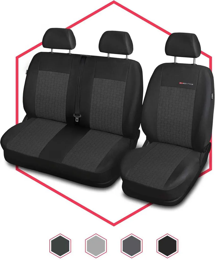 Coprisedili Professionali Hyundai Starex Cargo 1+2 Transporter