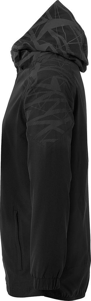 uhlsport Kapuzenjacke GOAL 25 EVO WOVEN HOOD JACKET Children 1002217_02 schwarz/anthra 140
