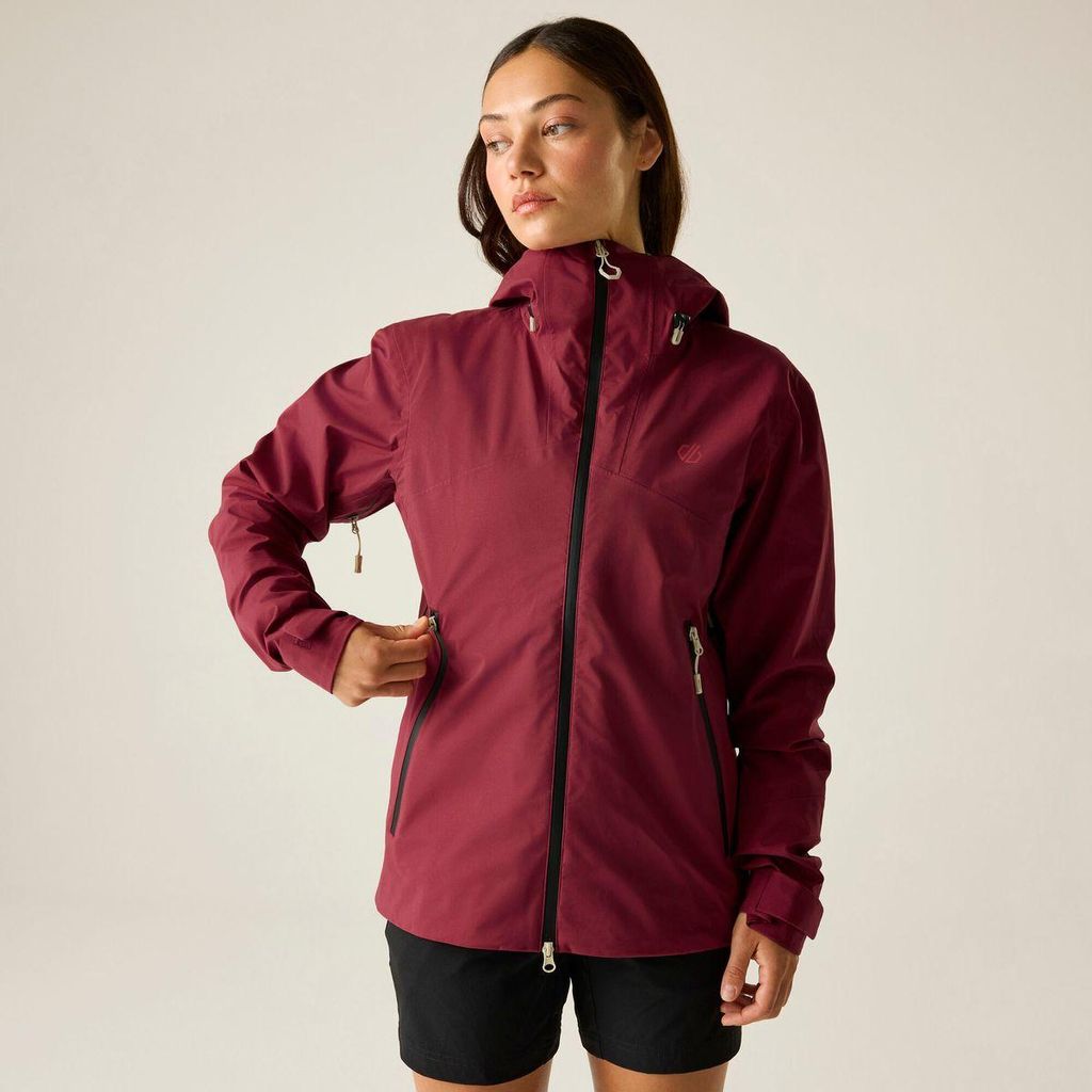 Dare2b Damen Jacke Haik3 Layer Jacket Rot 36 Produktbild 