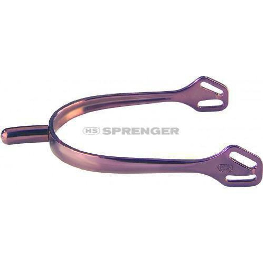 SPRENGER ULTRA FIT Sporen mit Balkenhol Schlaufe 25mm HS Edelstahl rostfrei (bronze)