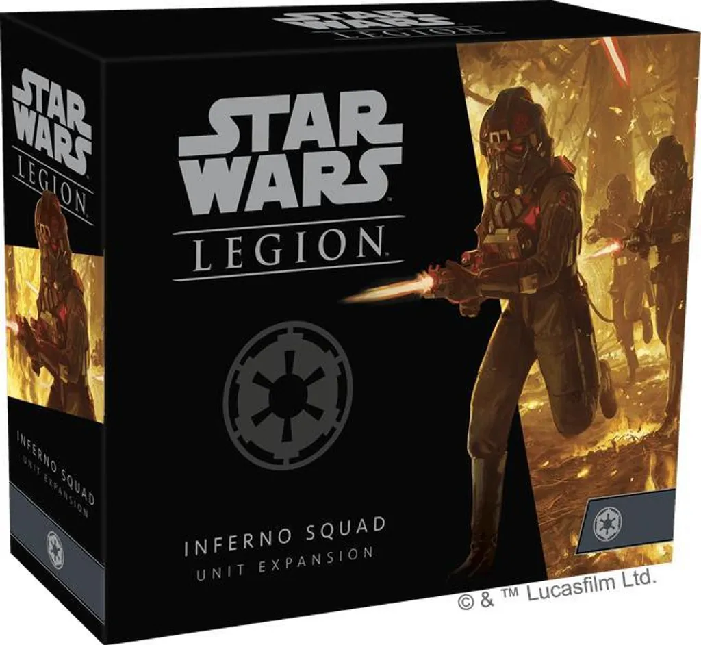Inferno Squad Star Wars Legion : Unité d'Élite avec Figurine Iden Versio