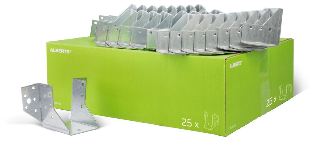 Alberts 866815 Kołnierz belkowy, typ A, ocynkowany metodą Zdjęcie produktu 