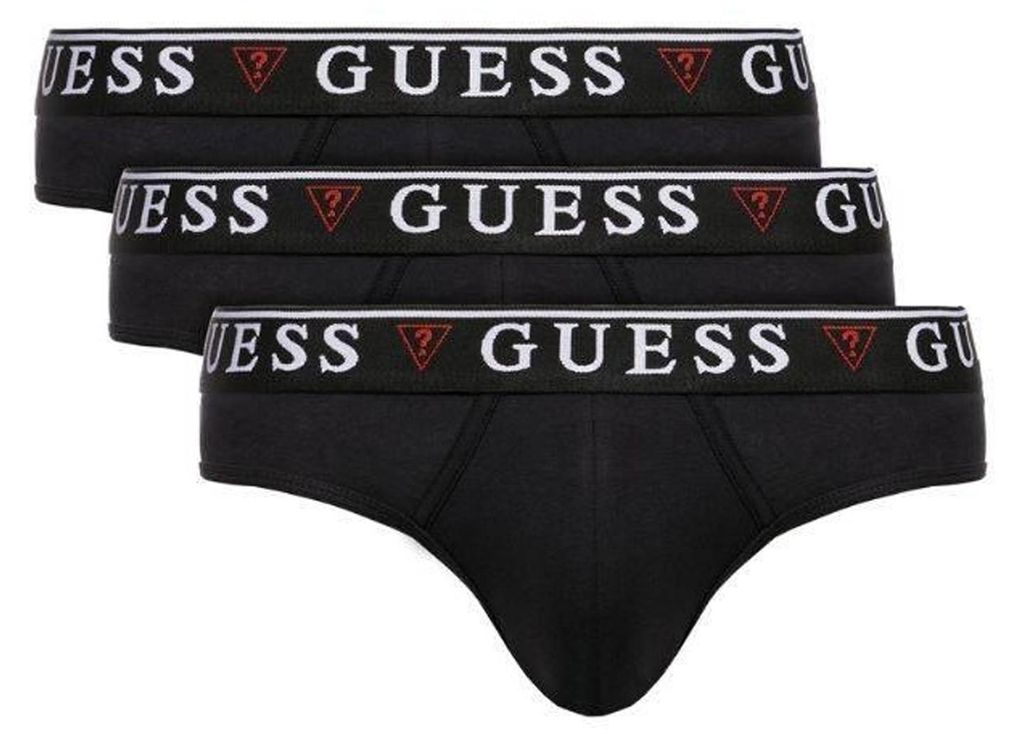 Guess - Slips für Herren (3er-Pack) NA1171 (XXL) (Schwarz)