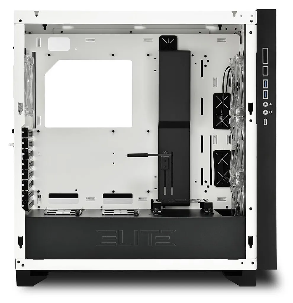 Boîtier PC E-ATX Sharkoon ELITE SHARK CA300H Idéal pour Config Gaming