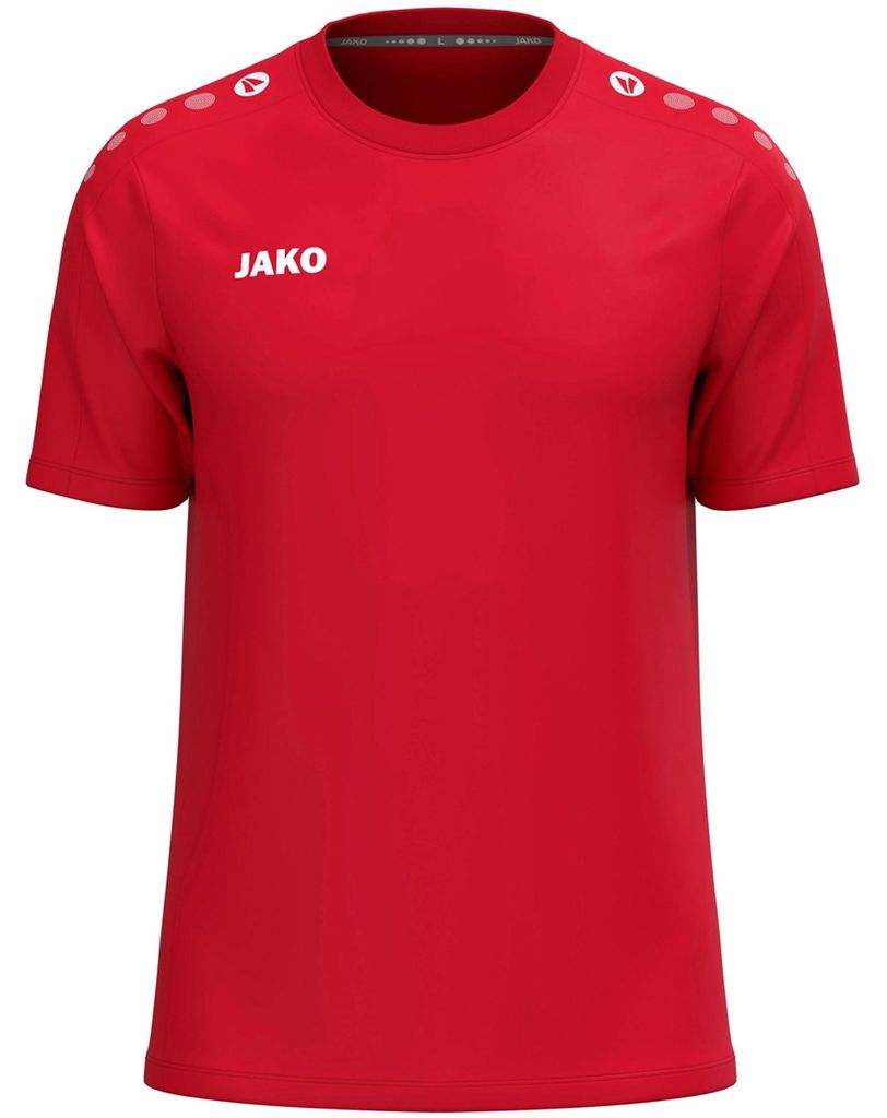 Jako T-Shirt One Baumwolle - rot, Größe:XL