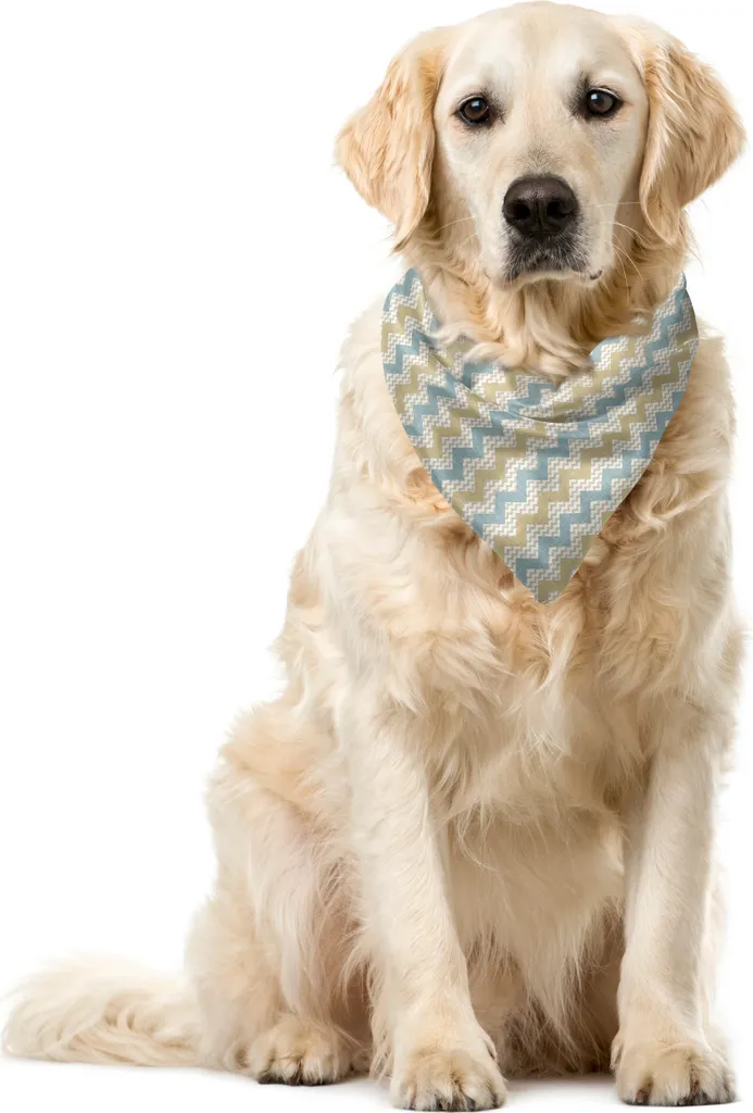 Accessorio Pet ABAKUHAUS 55cm Spina di Pesce - Beige Blu Polvere
