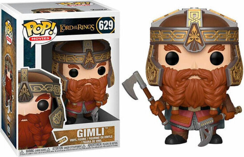 Funko POP Filme : LOTR/Hobbit S4 - Gimli Image du produit 