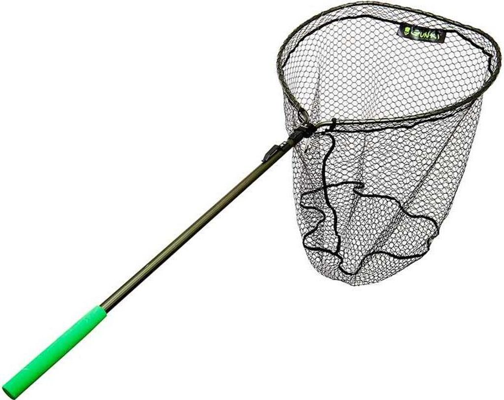 Gunki Fast Clip Kescher klappbar 1,24m 50x55cm
