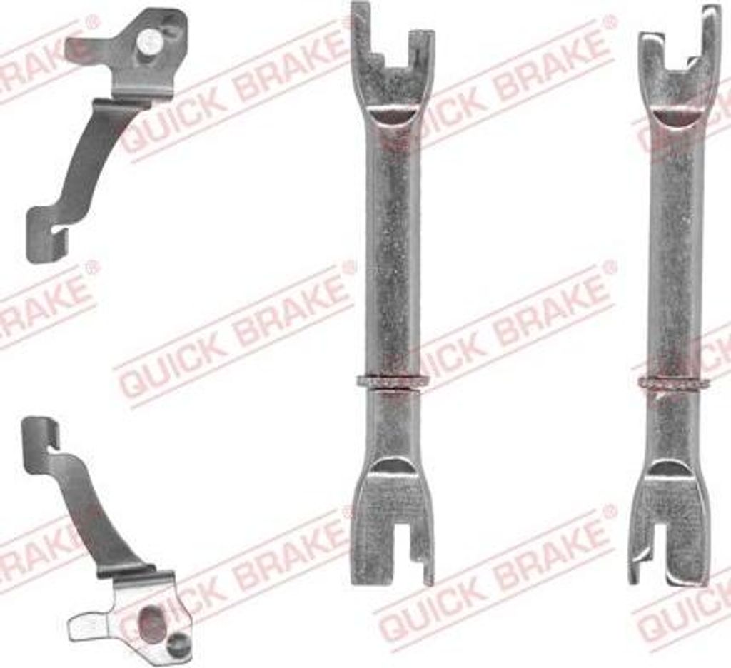 QUICK BRAKE 110 53 003 Nachstellratsche-Satz, Trommelbremse OE kompatibel mit Stonic, Soul, Rio, Ceed, Matrix, Lantra, i20, i10, Elantra, Coupe, A...