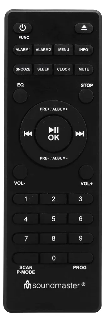 Soundmaster DAB980SW Chaîne Compacte DAB+ Bluetooth et CD MP3 Noir - 4