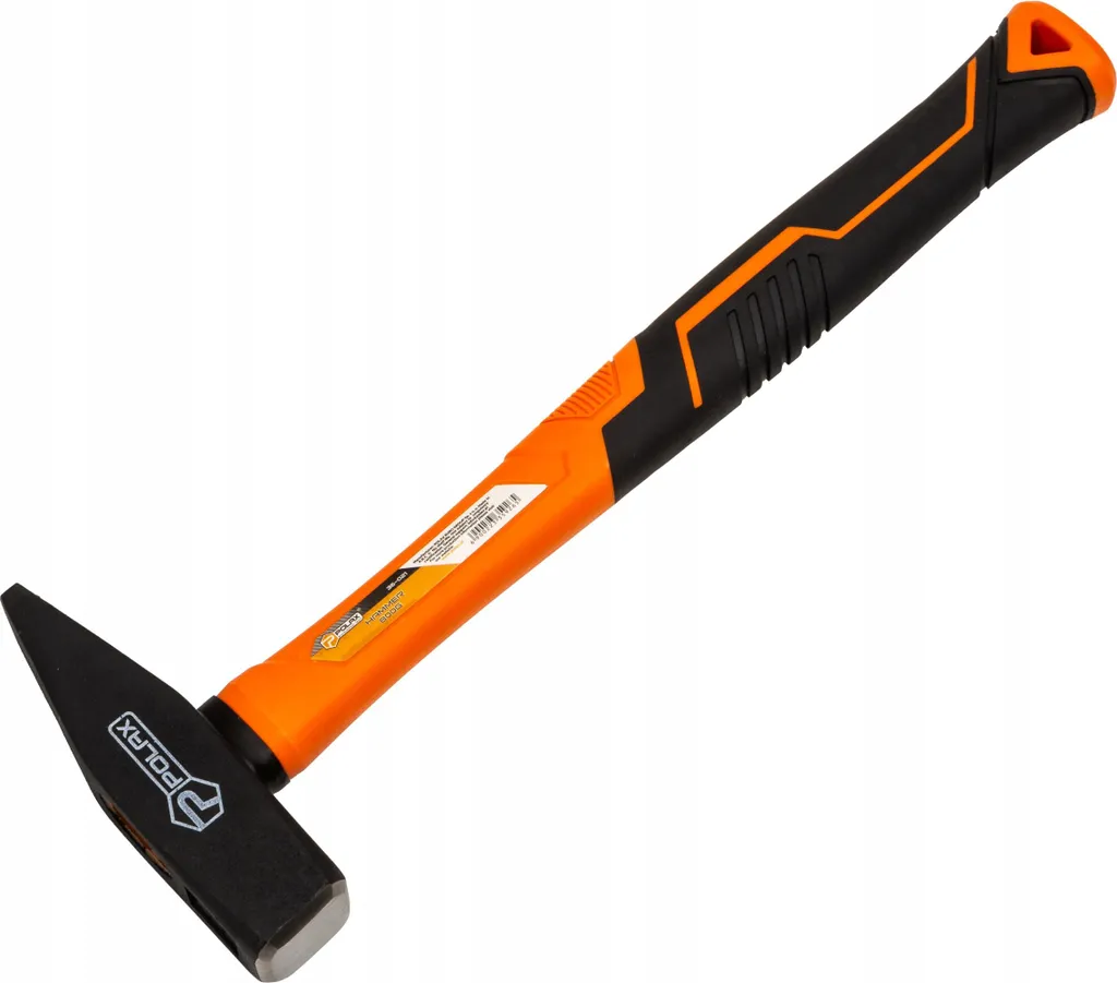 Martello da fabbro Polax 800 g - Manico in FIBERGLASS, ideale per lavori artigianali e di officina di precisione